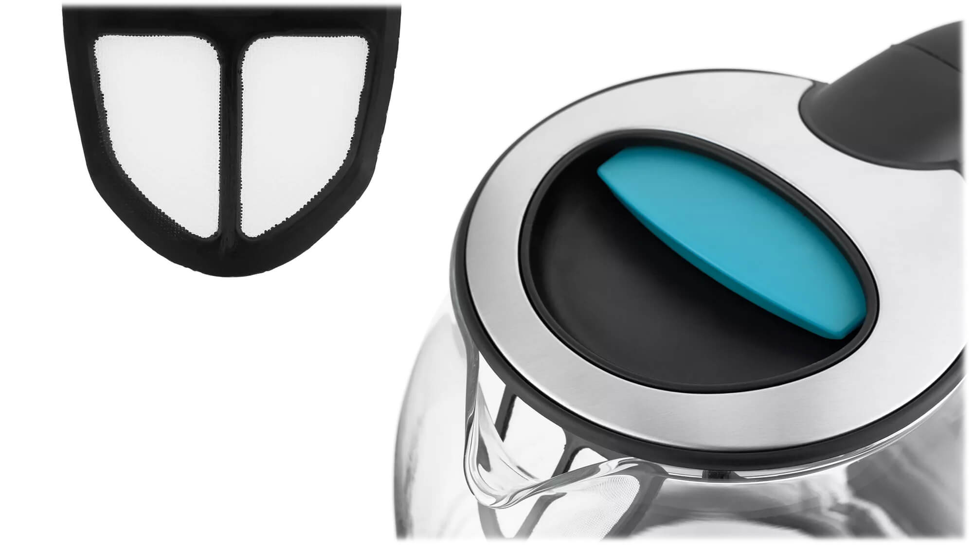 ᐈ Чайник Kitfort KT-654-1, Black-Blue – купить в интернет-магазине ...